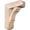 Ekena Millwork Olympic Craftsman Smooth Bracket w/ Offset Brace, Douglas Fir, 7 1/2"W x 22"D x 26"H BKT0806X22X26OLY04SDF - alternate 1